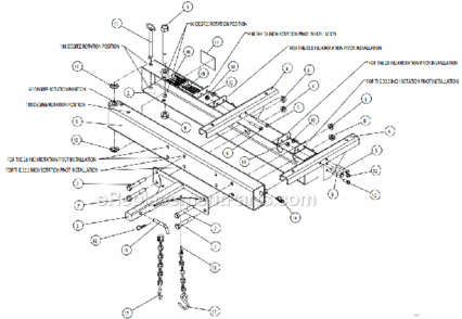 Part Location Diagram of 720428 Little Wonder 1-8 Thrust Washer